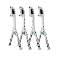 Lot de 4 béquilles de mise à quai