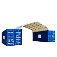 Abri sur conteneur maritime 6x6